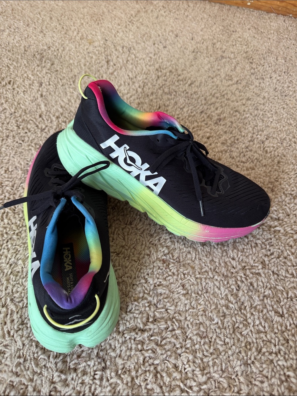 HOKA limited edition, Rincon 3. Size 10. Women’s.